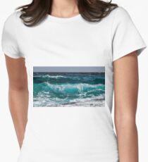 The Wave Women's Fitted T-Shirt