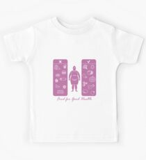 Proper nutrition with excess weight and obesity. Kids Tee
