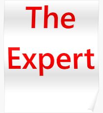 The Expert Poster