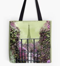 Eiffel Garden Tote Bag