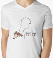 In My Blood - SM Men's V-Neck T-Shirt