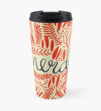 Pardon My French – Red & Cream Thermobecher