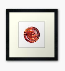 Red Jasper root chakra stone Framed Print