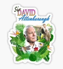 Sir David Attenborough Sticker