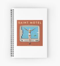 saintmotelevision Spiral Notebook