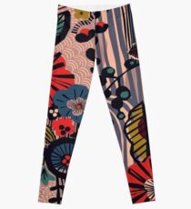 Pink Garden Leggings