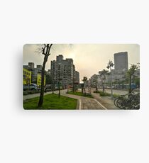 Cityscape Photograph Metal Print