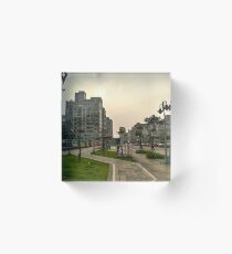 Cityscape Photograph Acrylic Block