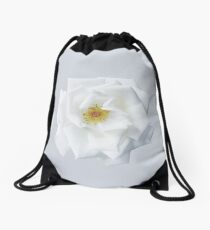 Rose Flower Drawstring Bag