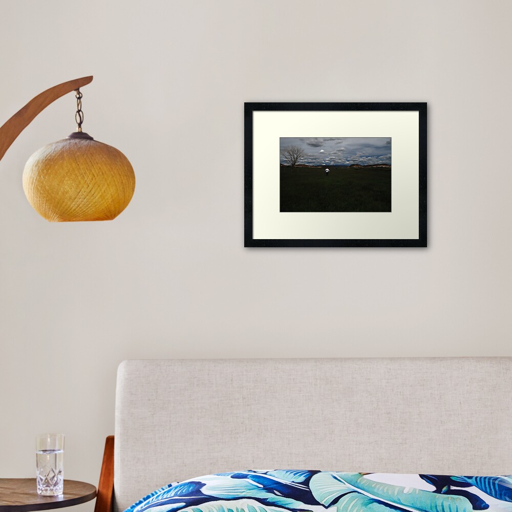 the irrigator Framed Art Print