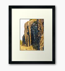 Red Rocks at Nipigon Bay Framed Print