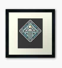 Wander Often / Wanderlust Collection Framed Print