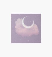 Purple Moon Art Board