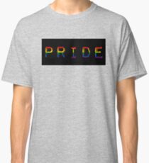 LGBT Rainbow Pride Black Label by Gay Pride and Passion Classic T-Shirt