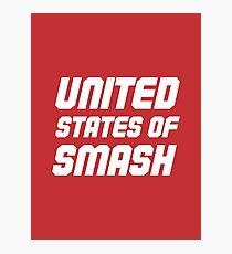 My Hero Academia® - "United States of Smash" (All Might) Photographic Print