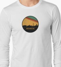 Washington DC skyline Long Sleeve T-Shirt