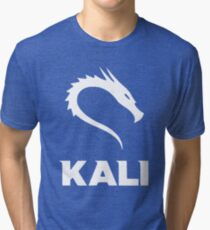 Kali Linux Cyber Security Hacking Fun T-shirt Tri-blend T-Shirt