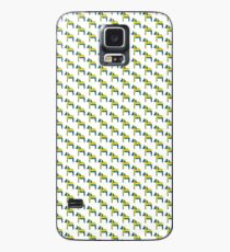 Dala Horse Swedish Flag Painted Distressed Schweden Dalahost Hülle & Klebefolie für Samsung Galaxy