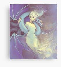 Dragon Lady Metal Print
