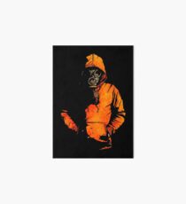 vulpes pilum mutat, non mores (Black Shirt Version) Art Board