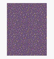 Ditsy Party Confetti Petals Photographic Print