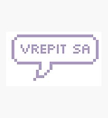vrepit sa Photographic Print