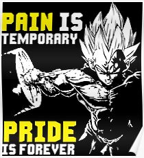 Pain Is Temporary, Pride Is Forever - Squat - Leg Day Poster