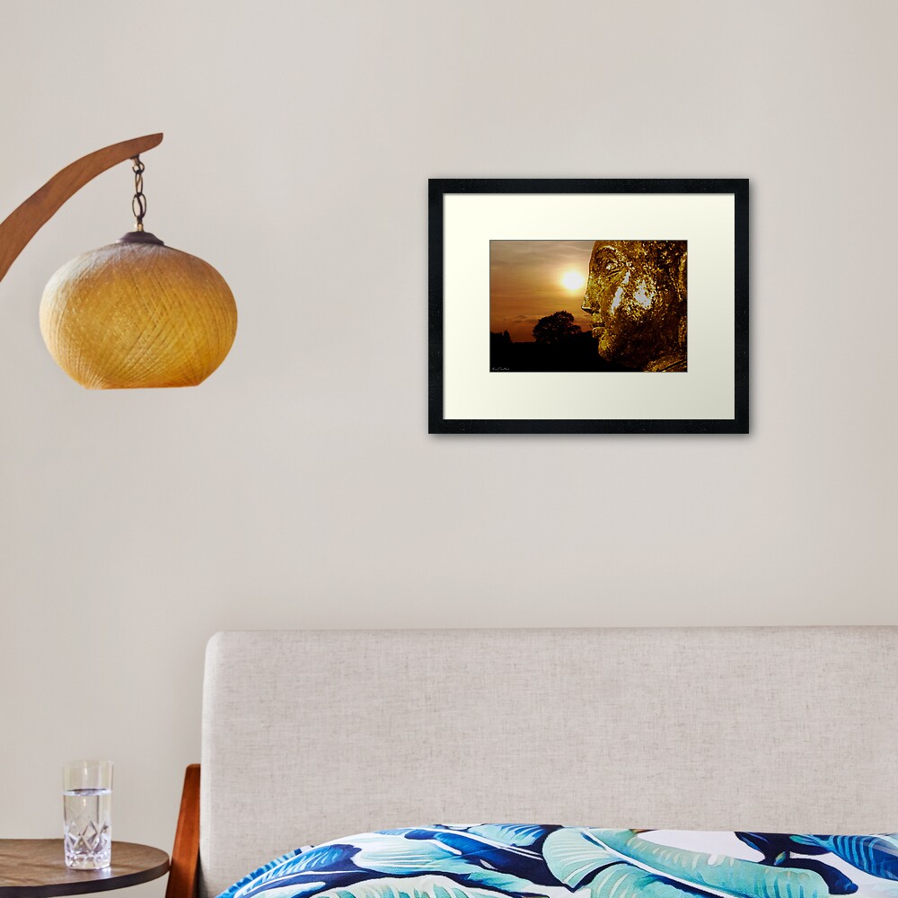 Meditation Framed Art Print