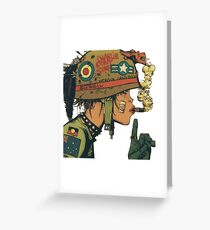 Tank Girl - Charlie Don't Surf Greeting Card