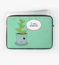 Ich werde überleben! - Saftig Laptoptasche