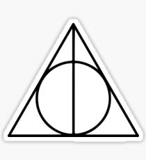 deathly hallows Sticker