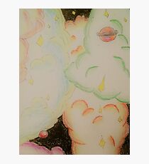 Cloudy day in the Milky Way Photographic Print