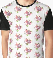 watercolor pomegranete Graphic T-Shirt