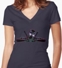 Deadpool Women's Fitted V-Neck T-Shirt