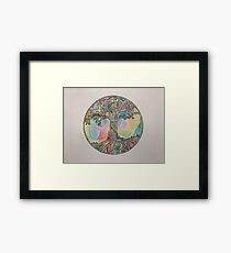 Watercolor Tree of Life Framed Print