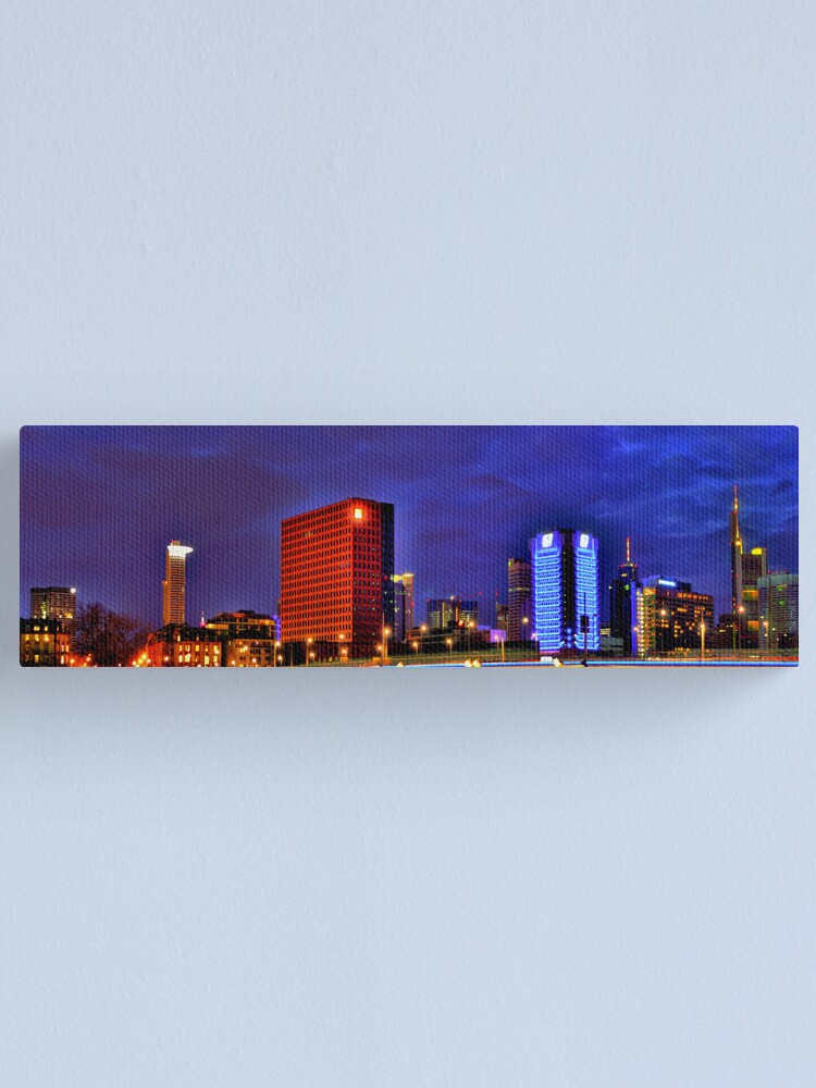 Alternate view of Frankfurt Panorama Canvas Print