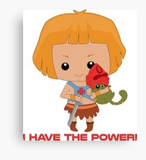 Heman Chibi Canvas Print