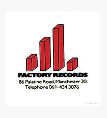 Factory Records Photographic Print