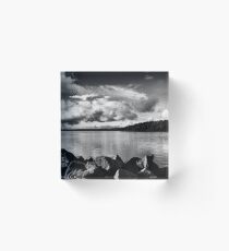at the loch Acrylic Block