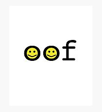 Oof Photographic Print