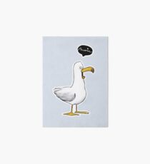 Kleine Möwe - Moin! | Katz & Tinte Galeriedruck