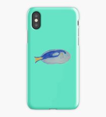 Blue Tang Fish iPhone Case