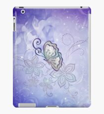 Wonderful butterlies with flowers iPad Case/Skin