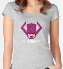 Galactus Hungers Women's Fitted Scoop T-Shirt
