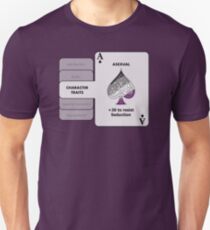Asexual Character Bonus (Spade Symbol) Unisex T-Shirt