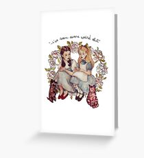 I've seen some weird shit Greeting Card