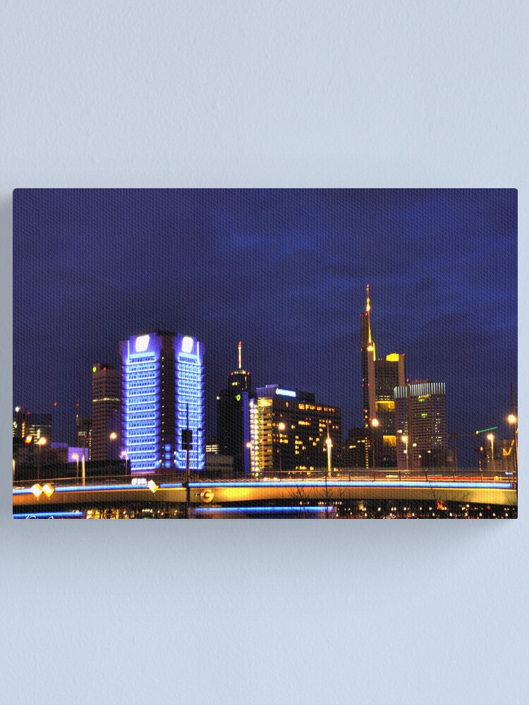 Alternate view of Frankfurt Skyline Canvas Print