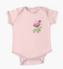 Peony fresh flower blooming in color One Piece - Short Sleeve