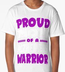 Proud Mom of a Alzheimers Warrior! END ALZ Awareness Long T-Shirt