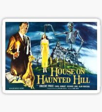 House on Haunted Hill Sticker